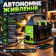 Перетворювач напруги LXT 300 Вт 12–220 В для акумуляторів 18 В з USB PD розеткою та LED-ліхтарем - зображення 3