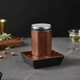 Точилка роликова для заточування ножів Roller sharpener 4-х сторони та 2 диски коричнева - зображення 3