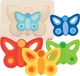 Układanka Goki Motyl 57486 (4013594574860) - obraz 2