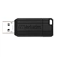 USB-накопитель Verbatim PinStripe 128GB USB 2.0 Black (49071) - изображение 2