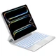 Чохол Typecase Edge Plus з клавіатурою для iPad Air 13 M2 | M3 | M4 White (KB206-129-E-WHTCBF-WHT-B-US-V5) - зображення 3