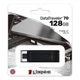 Флеш накопичувач Kingston DataTraveler 70 Type-C 3.2 Gen 1 128GB Black - изображение 3