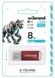 Флеш накопичувач Wibrand Cougar USB 2.0 8GB Red - изображение 2