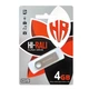 Флеш накопичувач Hi-Rali Shuttle USB 2.0 4GB Silver - зображення 2