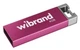 Флеш накопичувач Wibrand Pink USB 2.0 4GB Chameleon - зображення 1