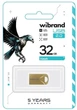 Флеш накопичувач Wibrand Hawk USB 2.0 32GB Gold - изображение 2