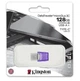 Флеш накопичувач Kingston DataTraveler microDuo 3C Type C / USB 3.2 Gen 1 128GB Purple - изображение 3