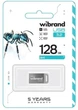 Флеш накопичувач Wibrand Ant USB 3.2 Gen 1 128GB Silver - изображение 2
