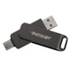 Флеш накопичувач Patriot Rage R550 Type C / USB 3.2 Gen 1 64GB Black - зображення 1