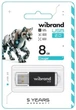 Флеш накопичувач Wibrand Cougar USB 2.0 8GB Black - изображение 2