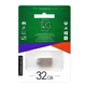 Флеш накопичувач T&G Metal TG110 USB 2.0 32GB Silver - изображение 2