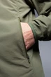 Трекінгова чоловіча куртка Soft Shell Tatonka Cesi M's Hooded Jacket, Olive, L - зображення 4