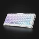 Ездротова механічна клавіатура GravaStar Mercury K1 Lite Crystal Aurora, розмір 75%, RGB підсвічування (2.4G/Bluetooth/USB) - зображення 5