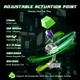 Магнитная клавиатура ATTACK SHARK R85 HE Black UKR/ENG, Hall Effect, Rapid Trigger, 8000 Гц опроса, RGB подсветки - изображение 5