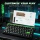 Магнитная клавиатура ATTACK SHARK R85 HE Black UKR/ENG, Hall Effect, Rapid Trigger, 8000 Гц опроса, RGB подсветки - изображение 7