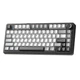 Магнітна клавіатура Aula F75 HE Black Grey White, Hall Effect, Rapid Trigger, 8000 Гц опитування, RGB підсвічування - зображення 1
