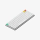 Бездротова механічна клавіатура NuPhy Air75 V3 Nova White, Blush switch, низькопрофільна, 75%, RGB, (2.4G/Bluetooth/USB) - зображення 3