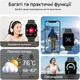 Смарт-годинник P125 Rose Gold 1.85" з Bluetooth-дзвінками, пульсометром, SpO2, IP68, для Android та iPhone - зображення 2