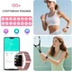 Смарт-годинник P125 Rose Gold 1.85" з Bluetooth-дзвінками, пульсометром, SpO2, IP68, для Android та iPhone - зображення 10