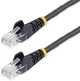 Патч-корд Startech Cat5e U/UTP (UTP) RJ-45 5 m Black (45PAT5MBK) - зображення 1