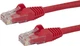 Patchcord Startech Cat 6 U/UTP (UTP) RJ-45 0.5 m Red (N6PATC50CMRD) - obraz 1