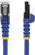 Patchcord Startech Cat 8 S/FTP (S-STP) RJ-45 0.5 m Blue (NLBL-50C-CAT8-PATCH) - obraz 2