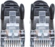 Patchcord Intellinet Cat 6a S/FTP (S-STP) RJ-45 3 m Black (766623318792) - obraz 3