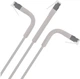 Patchcord Intellinet Cat 6a F/FTP (FTP) RJ-45 0.5 m Grey (766623745123) - obraz 5