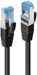 Patchcord Lindy Cat 6a S/FTP (S-STP) RJ-45 0.5 m Black (4002888474115) - obraz 3