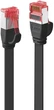 Patchcord Lindy Cat 6 U/FTP (STP) RJ-45 10 m Black (4002888475754) - obraz 3