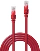 Patchcord Lindy Cat 6 U/UTP (UTP) RJ-45 0.5 m Red (4002888480314) - obraz 2