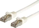 Patchcord Equip Cat 6a S/FTP (S-STP) RJ-45 0.5 m White (4015867132616) - obraz 1