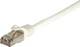 Patchcord Equip Cat 6a S/FTP (S-STP) RJ-45 1m White (4015867132623) - obraz 2