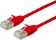 Patchcord Equip Cat 6a F/FTP (FTP) RJ-45 0.5 m Red (4015867209851) - obraz 1