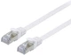 Патч-корд Equip Cat 6a U/FTP (STP) RJ-45 2 m White (4015867224618) - зображення 1