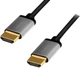 Kabel Logilink HDMI - HDMI 2 m Gray (4052792062144) - obraz 1