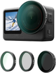 Zestaw filtrow Telesin CPL/VND8/UV2 dla DJI Osmo Action 6 3 szt (6974944466830) - obraz 2