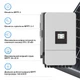 Гібридний інвертор DEYE SUN-20K-SG05LP3-EU-SM2 20KW 48V 2 MPPT Wi-Fi 220/380V Трифазний - зображення 4
