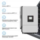 Гибридный инвертор DEYE SUN-16K-SG05LP3-EU-SM2 16KW 48V 2 MPPT Wi-Fi 220/380V Трехфазный - изображение 4
