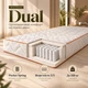 Комплект кровать TAYLOR Лайт и ортопедический матрас Smart Mattresses Dual 160x200 см, ткань Lili 0,6 - изображение 3