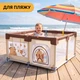Детский манеж LEOBRO «Капибара-ленд» 120 x 120 см (LB-1151) - изображение 4