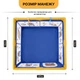 Детский игровой манеж LEOBRO «Маленький астронавт» 120 x 120 см (LB-1163) - изображение 2