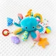 Игрушка подвеска Осьминог на кроватку и коляску Синий - изображение 2
