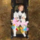 Игрушка SOZZY спираль на кроватку и коляску Слоник Жираф Розовый - изображение 4