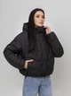 Жіноча коротка зимова куртка MARKUSH 42 чорна (М223) - зображення 2