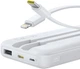 УМБ Baseus Lipow 10000 mAh 22.5W QC3.0/PD Built-In Cable White (P10079101213-00) - изображение 6