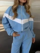 Флісовий костюм, не кошлатиться, теплий, Блакитний 42-44 (XS-S) (арт.343SH) - изображение 6