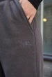 Женские спортивные штаны стаф темно-серые на флисе Staff yo dark gray fleece M (406386) - изображение 3