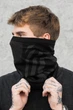 Чоловічий Зимовий Бавовняний Дихаючий Термо Баф чорний Without Scorpion Black Onesize (406421) - зображення 1