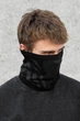 Чоловічий Зимовий Бавовняний Дихаючий Термо Баф чорний Without Scorpion Black Onesize (406421) - зображення 2